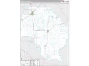 Arkansas County, AR <br /> Wall Map <br /> Premium Style 2025 Map