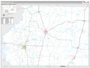 Ashley County, AR <br /> Wall Map <br /> Premium Style 2025 Map