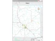 Boone County, AR <br /> Wall Map <br /> Premium Style 2025 Map