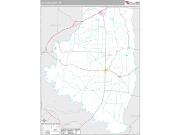 Calhoun County, AR <br /> Wall Map <br /> Premium Style 2025 Map