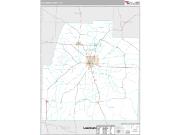 Columbia County, AR <br /> Wall Map <br /> Premium Style 2025 Map