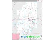 Franklin County, AR <br /> Wall Map <br /> Premium Style 2025 Map