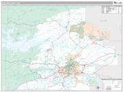 Garland County, AR <br /> Wall Map <br /> Premium Style 2025 Map
