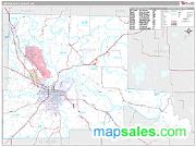 Jefferson County, AR <br /> Wall Map <br /> Premium Style 2025 Map