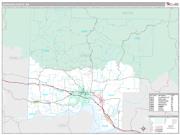 Johnson County, AR <br /> Wall Map <br /> Premium Style 2025 Map