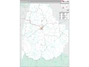 Madison County, AR <br /> Wall Map <br /> Premium Style 2025 Map
