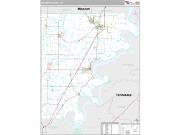 Mississippi County, AR <br /> Wall Map <br /> Premium Style 2025 Map