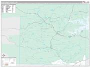 Montgomery County, AR <br /> Wall Map <br /> Premium Style 2025 Map