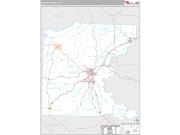 Ouachita County, AR <br /> Wall Map <br /> Premium Style 2025 Map