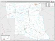 Pike County, AR <br /> Wall Map <br /> Premium Style 2025 Map