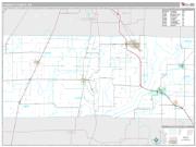 Poinsett County, AR <br /> Wall Map <br /> Premium Style 2025 Map