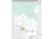 Pope County, AR <br /> Wall Map <br /> Premium Style 2025 Map