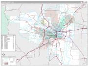 Pulaski County, AR <br /> Wall Map <br /> Premium Style 2025 Map
