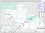 Saline County, AR <br /> Wall Map <br /> Premium Style 2025 Map