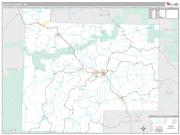 Searcy County, AR <br /> Wall Map <br /> Premium Style 2025 Map