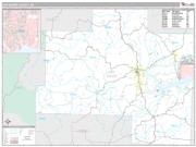 Van Buren County, AR <br /> Wall Map <br /> Premium Style 2025 Map