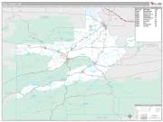 Yell County, AR <br /> Wall Map <br /> Premium Style 2025 Map