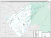 Calaveras County, CA <br /> Wall Map <br /> Premium Style 2025 Map