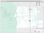 Glenn County, CA <br /> Wall Map <br /> Premium Style 2025 Map