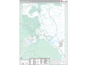 Lassen County, CA <br /> Wall Map <br /> Premium Style 2025 Map