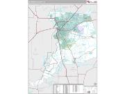 Sacramento County, CA <br /> Wall Map <br /> Premium Style 2025 Map