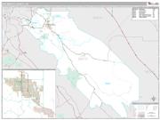 San Benito County, CA <br /> Wall Map <br /> Premium Style 2025 Map