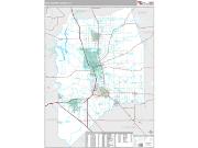San Joaquin County, CA <br /> Wall Map <br /> Premium Style 2025 Map
