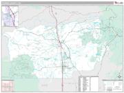 Tehama County, CA <br /> Wall Map <br /> Premium Style 2025 Map