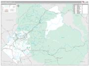 Tuolumne County, CA <br /> Wall Map <br /> Premium Style 2025 Map