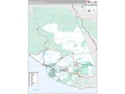 Ventura County, CA <br /> Wall Map <br /> Premium Style 2025 Map
