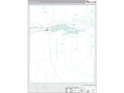 Bent County, CO <br /> Wall Map <br /> Premium Style 2025 Map