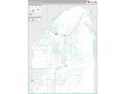 Costilla County, CO <br /> Wall Map <br /> Premium Style 2025 Map