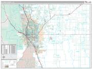 El Paso County, CO <br /> Wall Map <br /> Premium Style 2025 Map
