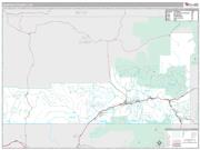 Garfield County, CO <br /> Wall Map <br /> Premium Style 2025 Map