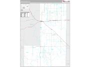 Lincoln County, CO <br /> Wall Map <br /> Premium Style 2025 Map