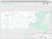 Rio Blanco County, CO <br /> Wall Map <br /> Premium Style 2025 Map
