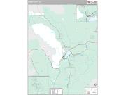 Summit County, CO <br /> Wall Map <br /> Premium Style 2025 Map