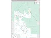 Teller County, CO <br /> Wall Map <br /> Premium Style 2025 Map