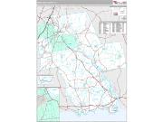 Middlesex County, CT <br /> Wall Map <br /> Premium Style 2025 Map
