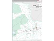 Baker County, FL <br /> Wall Map <br /> Premium Style 2025 Map