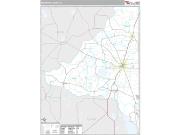 Bradford County, FL <br /> Wall Map <br /> Premium Style 2025 Map