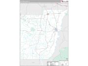 Calhoun County, FL <br /> Wall Map <br /> Premium Style 2025 Map