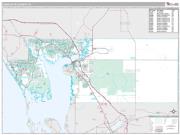Charlotte County, FL <br /> Wall Map <br /> Premium Style 2025 Map
