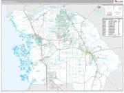 Citrus County, FL <br /> Wall Map <br /> Premium Style 2025 Map
