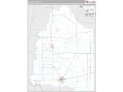 Gilchrist County, FL <br /> Wall Map <br /> Premium Style 2025 Map