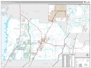 Hernando County, FL <br /> Wall Map <br /> Premium Style 2025 Map
