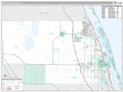 Indian River County, FL <br /> Wall Map <br /> Premium Style 2025 Map