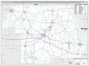 Jackson County, FL <br /> Wall Map <br /> Premium Style 2025 Map