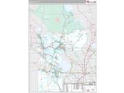 Lake County, FL <br /> Wall Map <br /> Premium Style 2025 Map