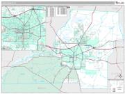 Leon County, FL <br /> Wall Map <br /> Premium Style 2025 Map